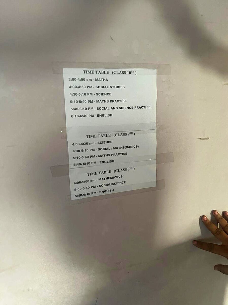 Smart board classroom